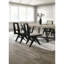 Ensemble de salle à manger contemporain noir-309032825