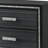 Haiden Weathered Black Finish Nightstand-755450373