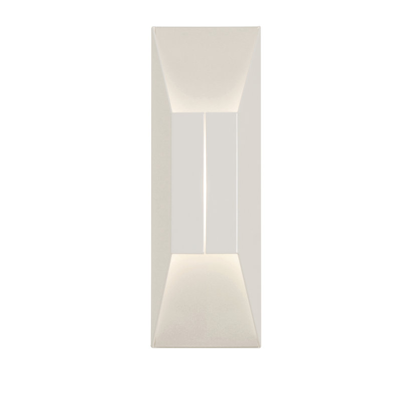 Plafonnier encastré 1 lumière del Jayde, 120 V, Blanc / argent