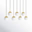 Luminaire suspendu en forme de globe à 7 lumières pour îlot de cuisine Yearby-388720221-388720195