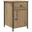 40cm W Manufactured Wood Bedside Table