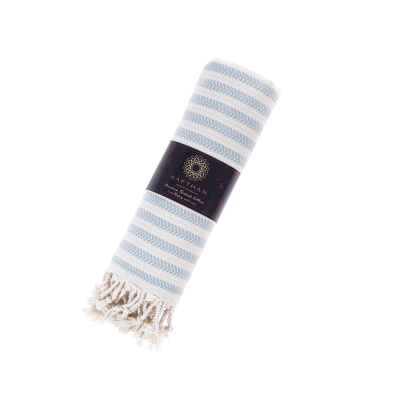 Serviette de bain Kafthan Calista, Gris