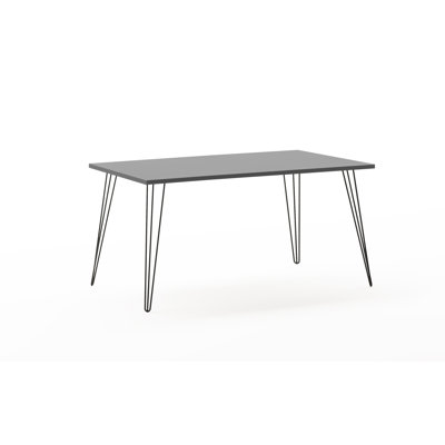 Domaingue Metal Base Writing Desk