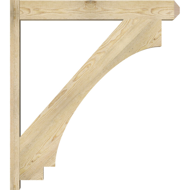 Persienne impériale, Sapin Douglas de 6 po (sciage brut), P 36 po x H 40 po