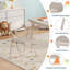 Ensemble 7 pièces de table et chaises pliantes pour enfants, table d'activité pour garderie, salle de classe, salle à manger et jeu-557099765