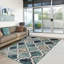 Tapis tissé à la machine Deep Royal Quatrefoil-2011401617