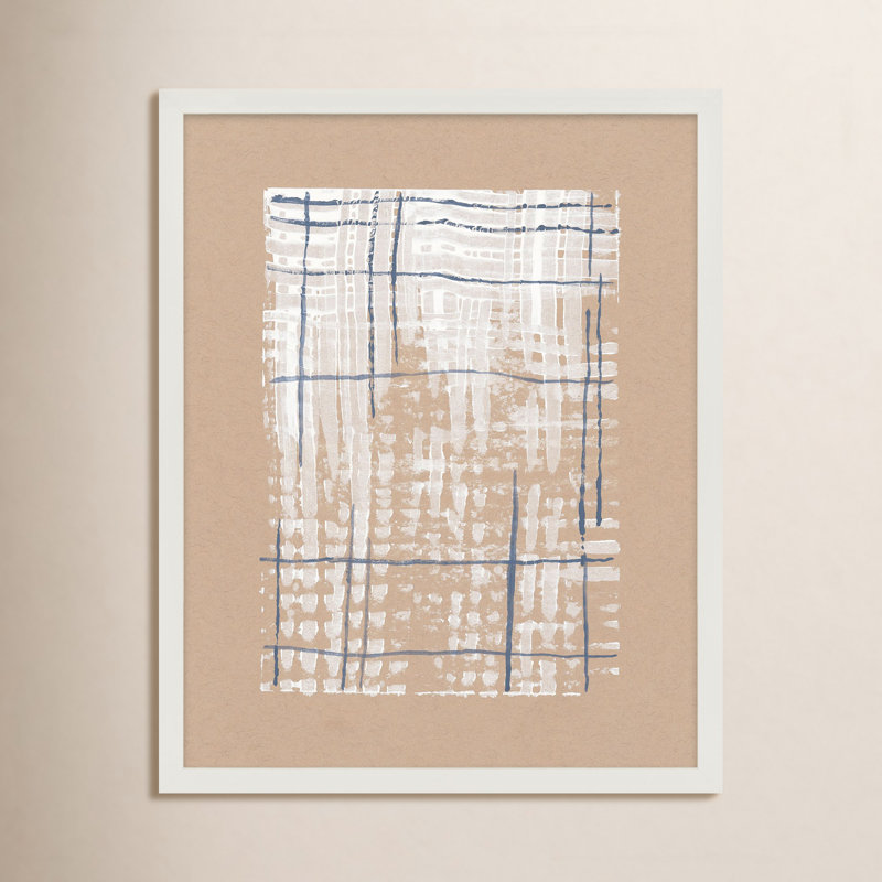 «Network» par Andrea Stokes - reproduction de cadre photo, Cadre blanc, L 20 po x H 25 po