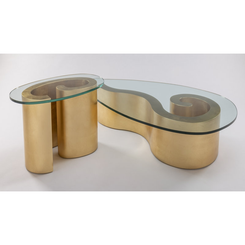 Glass End Table