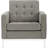 Loft Upholstered Fabric Armchair-23593009
