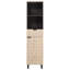 Solid Wood Bathroom Cabinet-1669589124