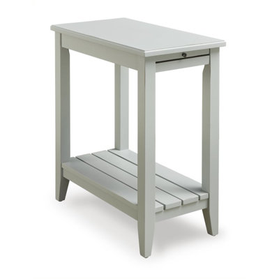 Burciaga Solid Wood Top End Table