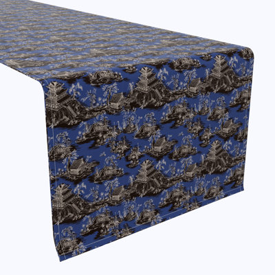Fabric Textile Products, Inc. Table Runner, 100% Cotton, Floral 177