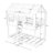 Prudenville Kids Twin Over Twin Bunk Bed-94925641