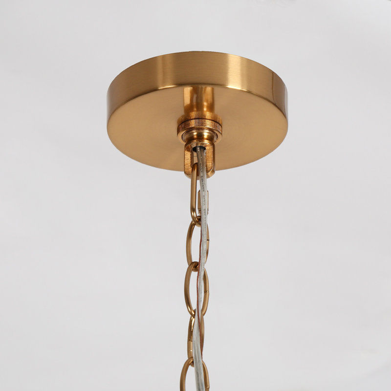 Jabrae 4 - Light 15.7'' W Glam Dining Room  Kitchen Island Pendant