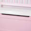 Maskell Harriet Bee 2 In 1 Wooden Toy Box Kids Seat Bench Organiser 60 x 30 x 50cm Pink