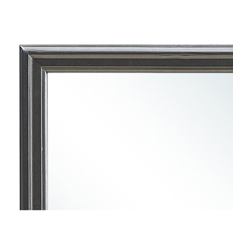 Miroir mural Burlington, Carrée, Cappuccino, 38 po x 38 po