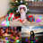 4Pcs Floating Pool Light with Remote 16 RGB Colour Changing IP68 Waterproof Battery Powered Outdoor