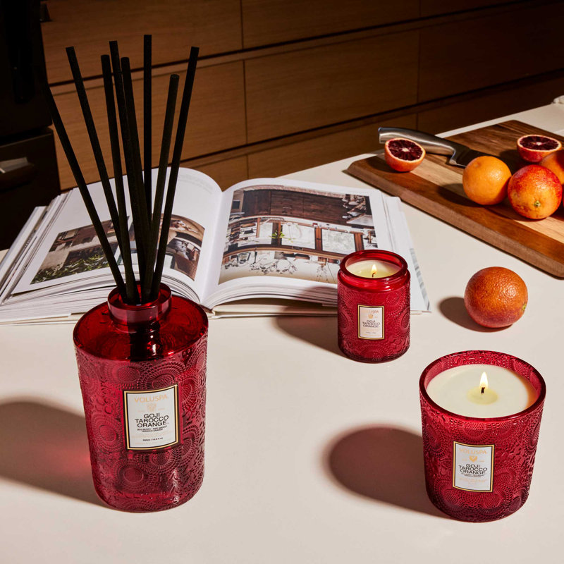 Goji Tarocco Orange Luxe Reed Diffuser