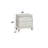 Maverick Platinum Finish Night Stand