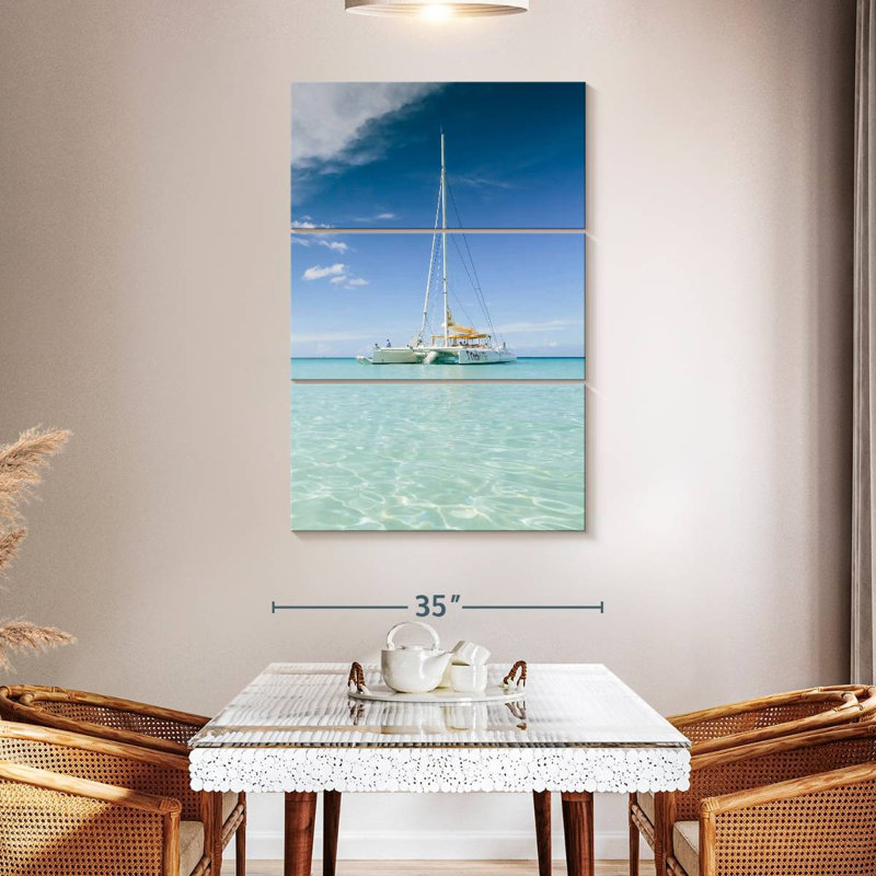 Mehar Catamaran, 50" H x 32" W