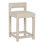 Utica By Thom Filicia Upholstered Stool with Solid Wood Frame