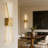 Iron Large LED Wall Sconce With Acrylic Panel