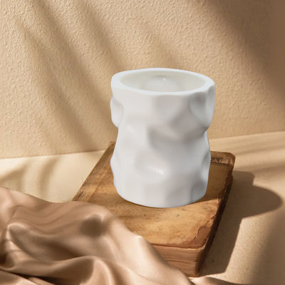 Ceramic Scented Candle - Handmade Soy Wax, Essential Oils, Decorative Home Fragrance