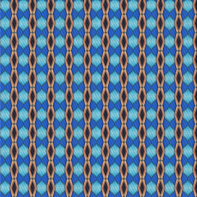 Penton Geometric Indoor Rug, Square 6'