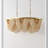 Isakson 4 - Light Wood Dimmable Square / Rectangle Chandelier