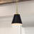 Gertie 1 - Light Brass Single Pendant-712068083