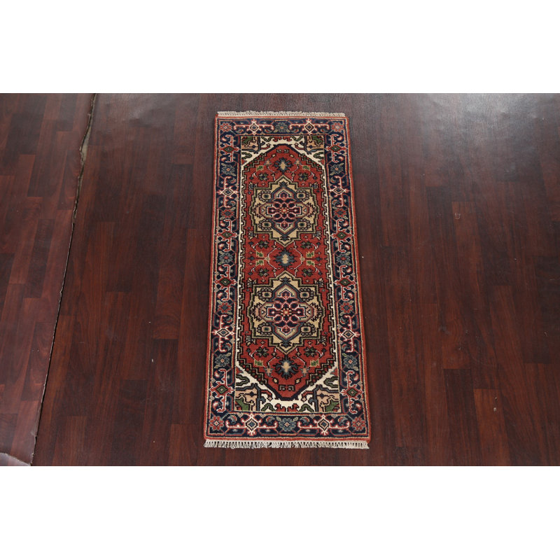 One-of-a-Kind 2' 6''X5' 10'' New Age Runner Wool Area Rug in