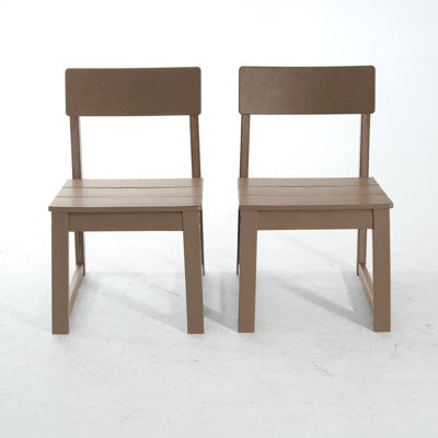 HDPE Modernist Design Outdoor Garden Chair Set