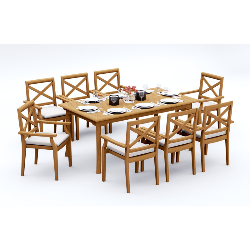 Granada Outdoor - Piece Teak Dining Set, 8