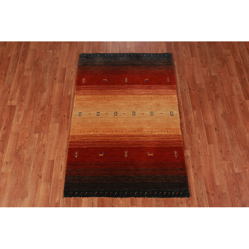 Handmade Gabbeh Indian Rug 3x5
