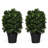 24'' Faux Boxwood Tree in Planter