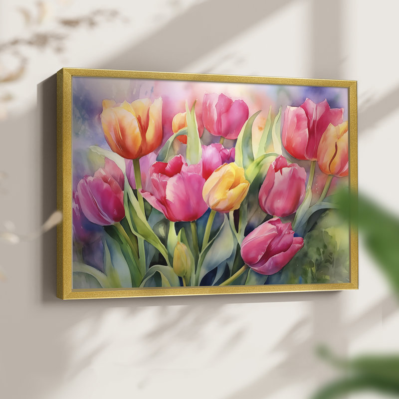 Floral Series-CLVI -Framed Print - Restickable