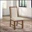 Chaises d'appoint de style transitionnel 2 pièces