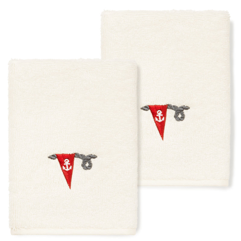 ETHAN Turkish Cotton Washcloth, Cream