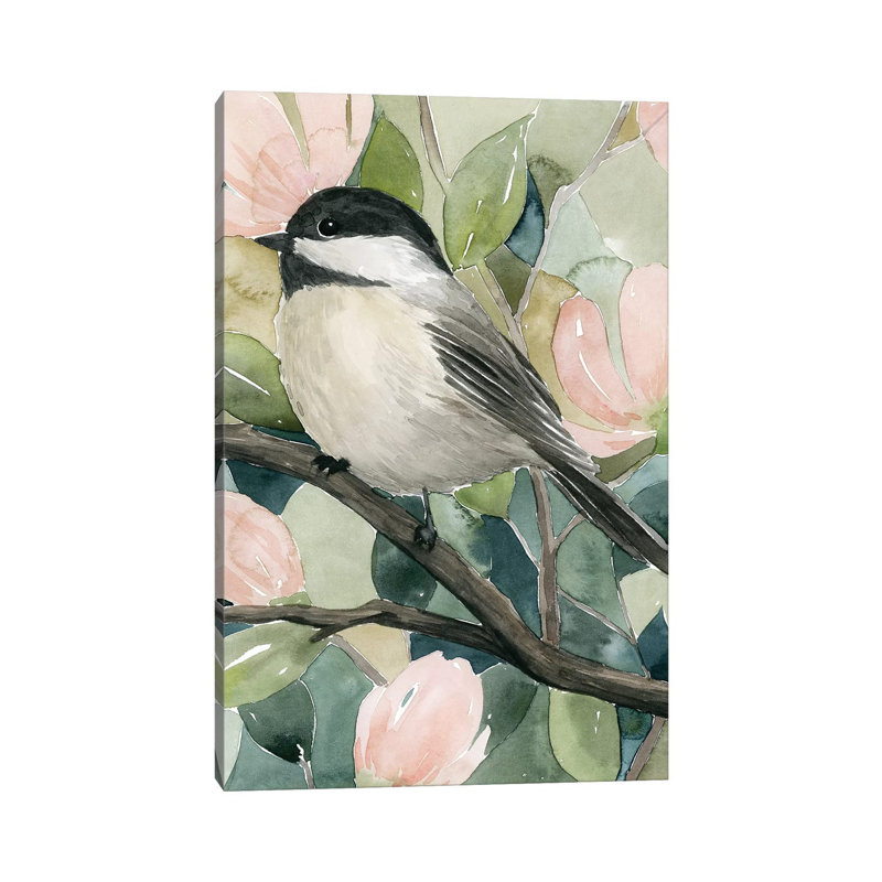 «Veiled Aviaire II» par Grace Popp, reproduction d'art sur toile tendue, H 26 po x l 18 po x 1,5 po