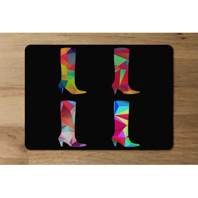Donoho Geometric Rectangle Placemat
