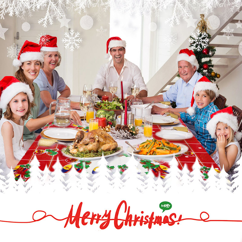 Alida Christmas Tablecloth, 145cm W x 149cm L