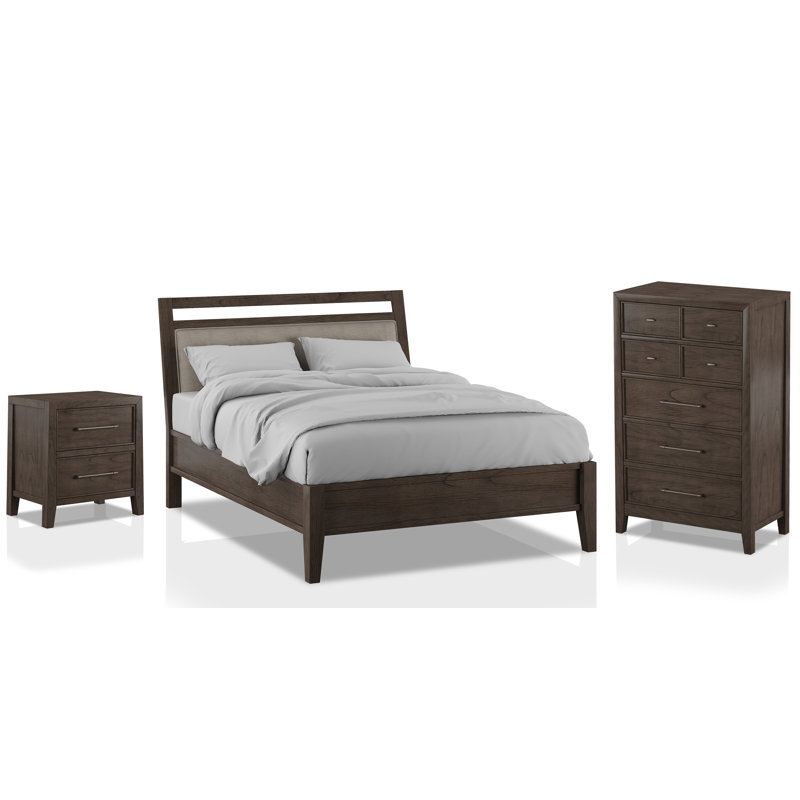 Ensemble de chambre configurable avec lit plateforme Pollyanna