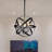 3 - Light Dimmable Globe Chandelier