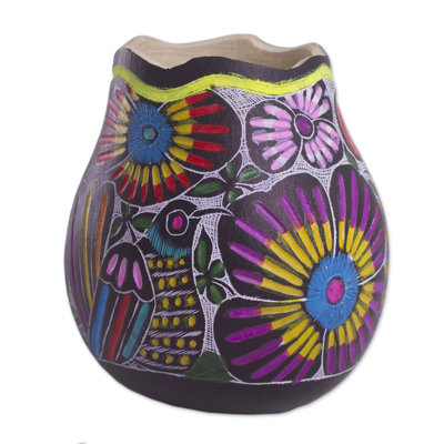 Timea Wood Pen Holder
