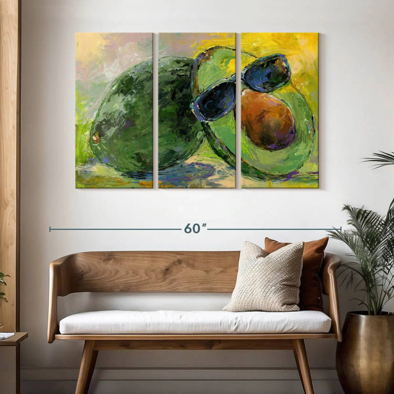 Ketti Avocado Sunglasses, 32" H x 50" W