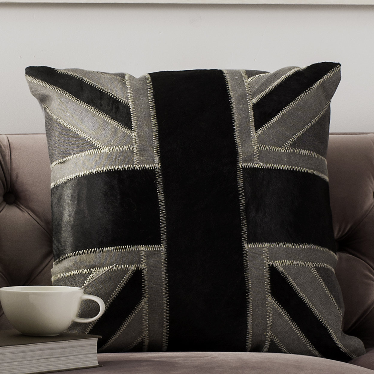 Safavieh Bancroft Woods Geometric Cowhide Throw Pillow Wayfair