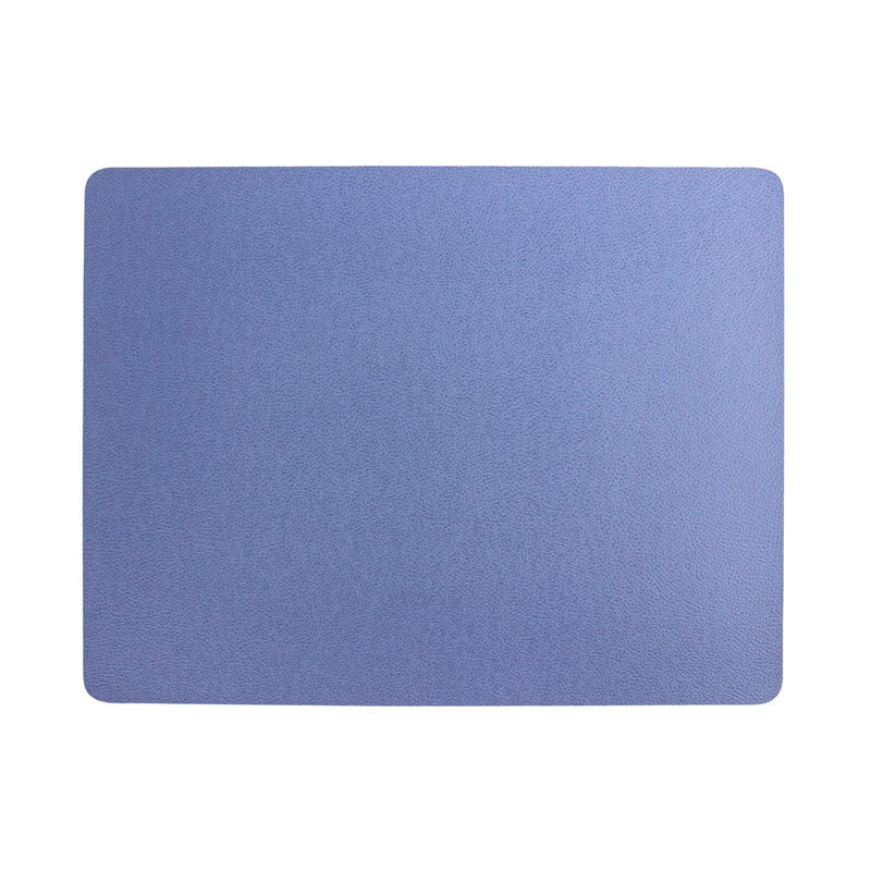 Napperon Novo Cuero, bleu, 16,5 po x 12,5 po, ensemble de 6