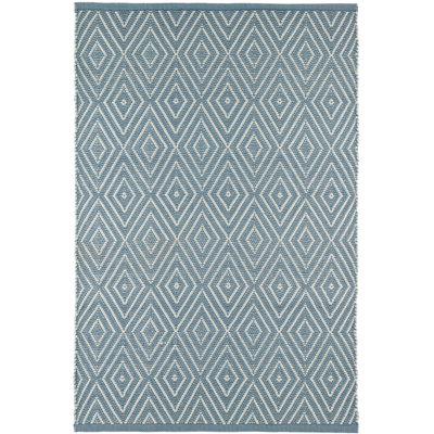 Tapis intérieur / extérieur tissé à la main Diamond