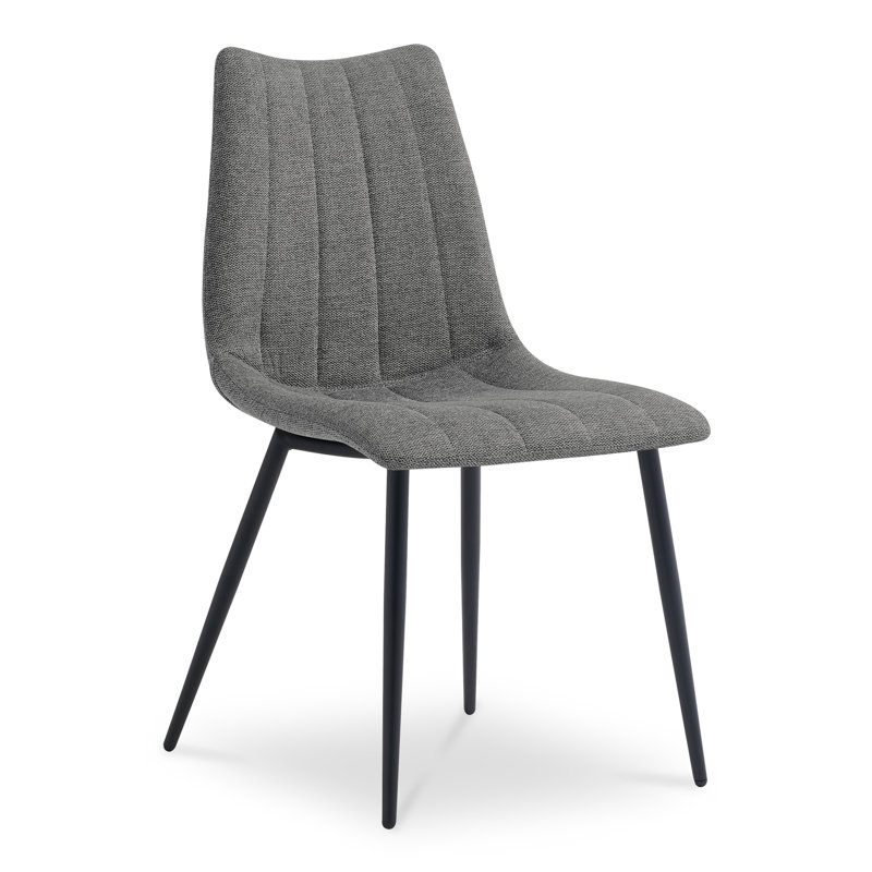 Upholstered Dining Chair, Gray