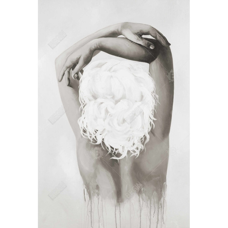 "Délicatesse féminine" sur toile